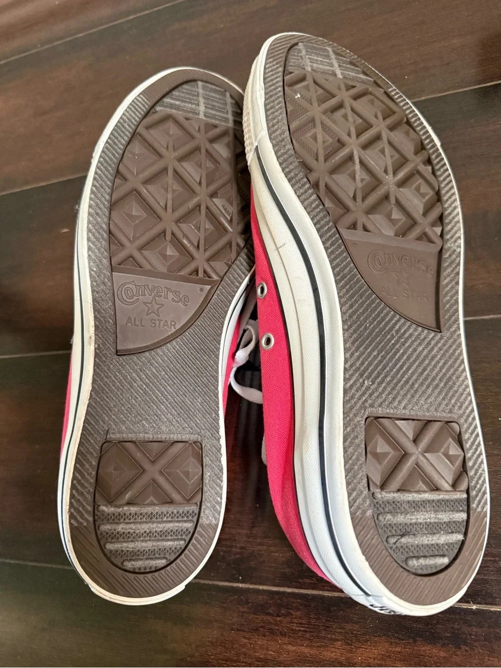 Converse Women's Hot Pink Low Top Canvas Athletic Sneakers